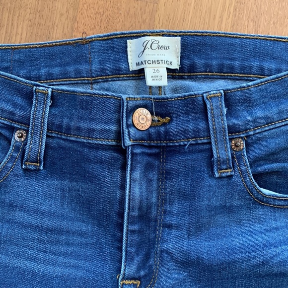 NWOT J.Crew Matchstick Jeans - Picture 2 of 4